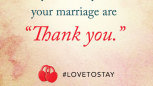 Love To Stay: Two of the most important words ...