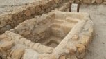 The Way - A Mikveh from the monastic community of Qurman near the Dead Sea where John the Baptist may have practice ritual bathing before leaving the monastery to go to the Jordan to call people to repentance.  